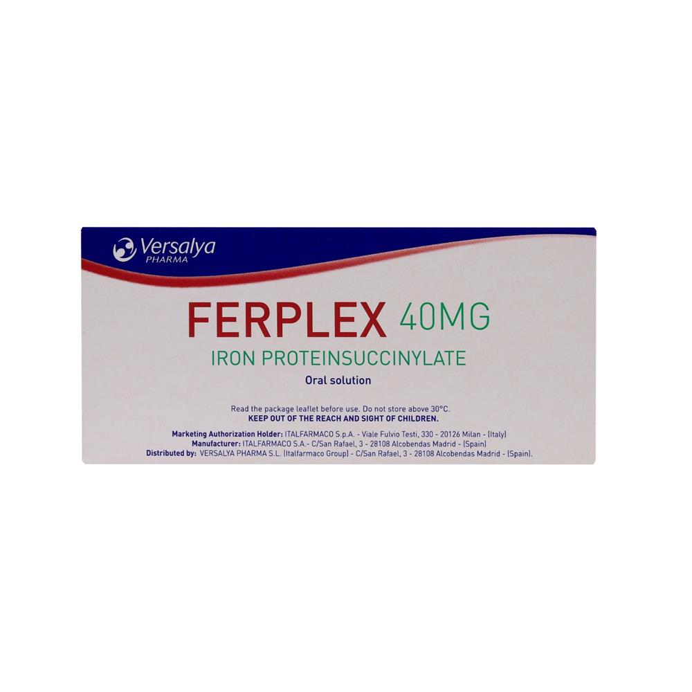 Ferplex 40 Mg Oral Solution 15 Ml Vial 10 Pieces Zozopharmacy