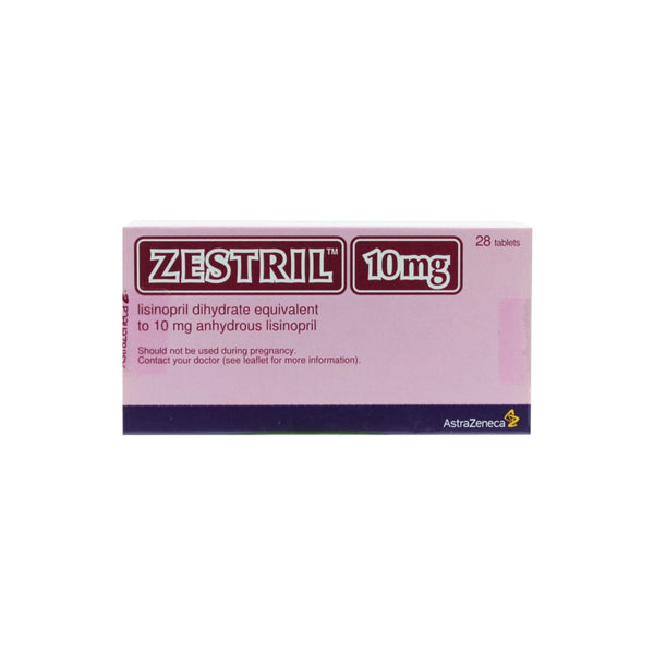 ZESTRIL 10 mg 28'S