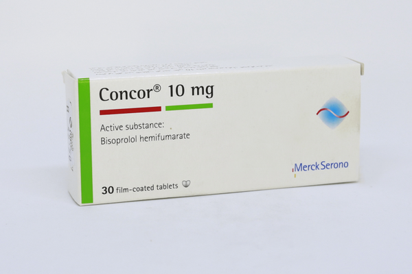 CONCOR 10MG TABLET LET  30S