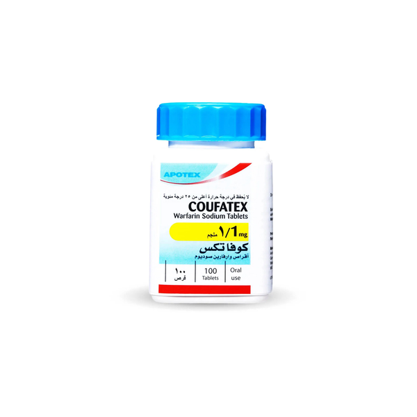 COUFATEX 2MG TABLET  100S