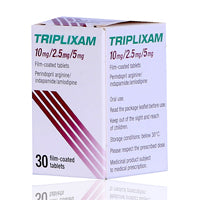 TRIPLIXAM 10/2.5/5MG TABLET LET  30S