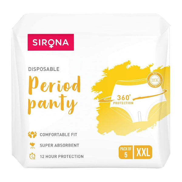 SIRONA DISPOSABLE PERIOD PANTY 5S