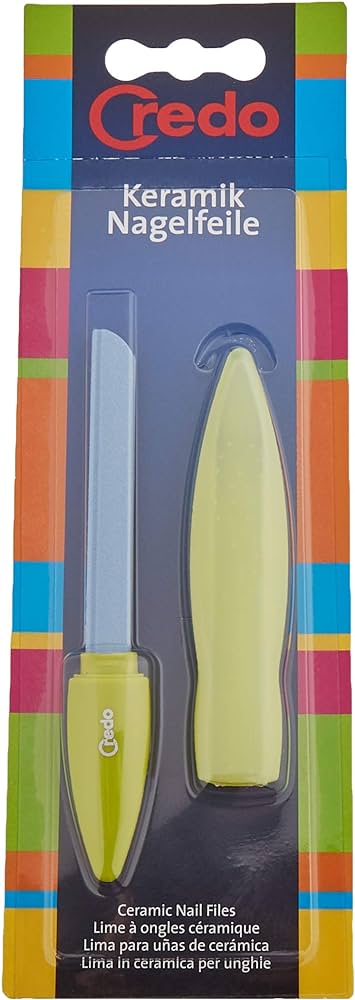 CREDO NAIL FILE ARTWORK GREEN 27412