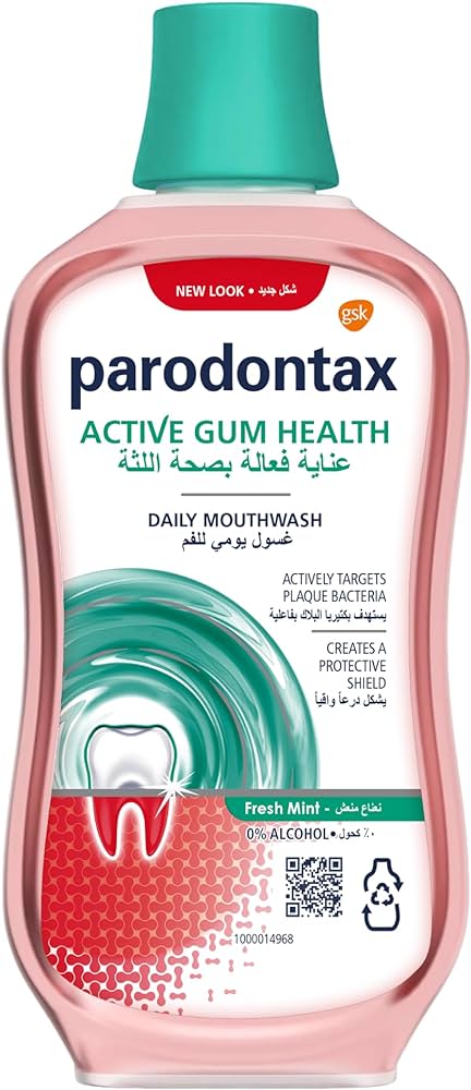 PARODONTAX DAILY ACTIVE GUM FRESH MINT 300ML MOUTH WASH – zozopharmacy