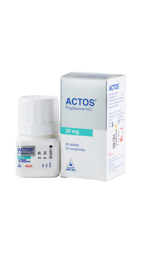 ACTOS 30 MG TABLET LET  30'S