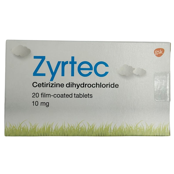 Zyrtec 10mg Tabs 20s