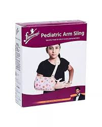 flamingo arm sling pediatric blue / pink oc2114