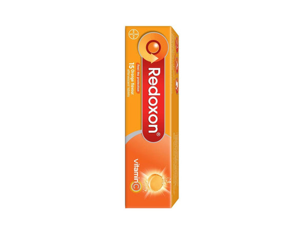 Redoxon Orange 1gm Effervescent, 15 Tablets