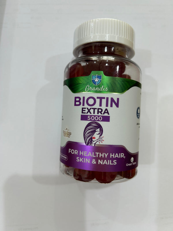 GRANDIS BIOTIN EXTRA GUMMY 60S