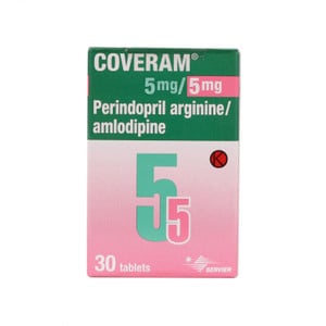 COVERAM 5/5MG TABLET LET  30'S