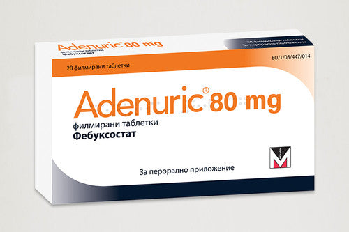 ADENURIC 80MG TABLET  28S