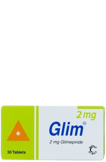 GLIM 2MG TABLET  30S