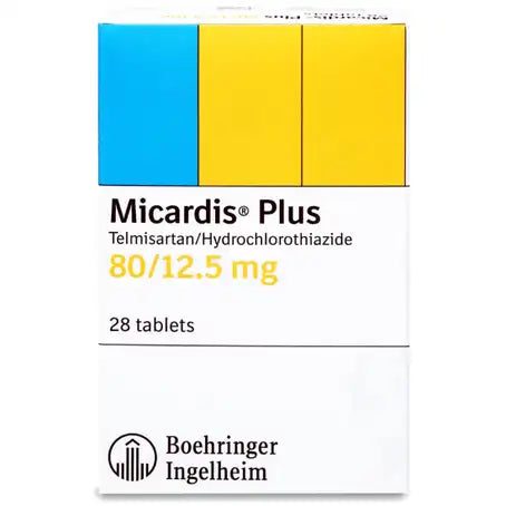 MICARDIS PLUS 80/12.5MG TABLET 28S