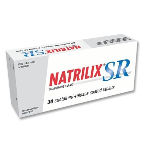 NATRILIX SR 1.5 MG TABLET LET 30S