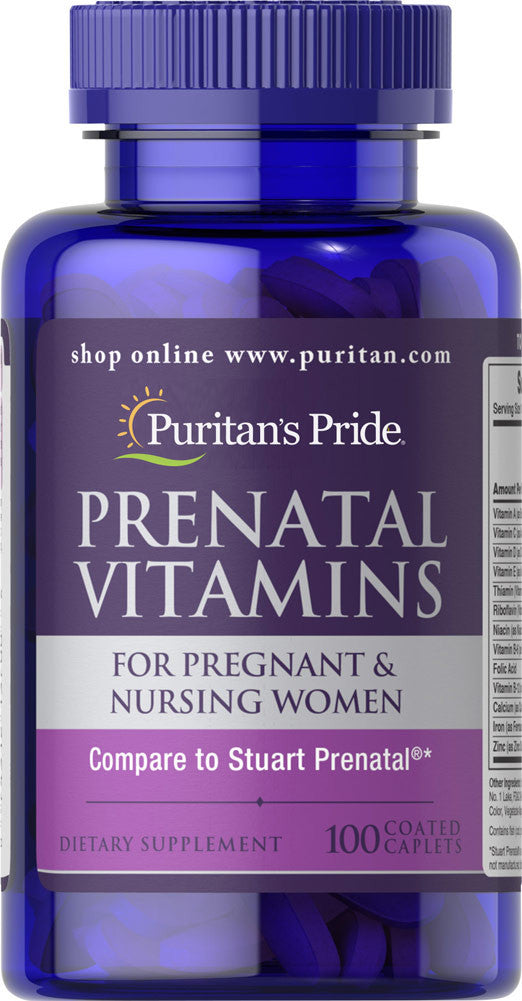 Puritan's Pride Pre Natal Vitamins 100s