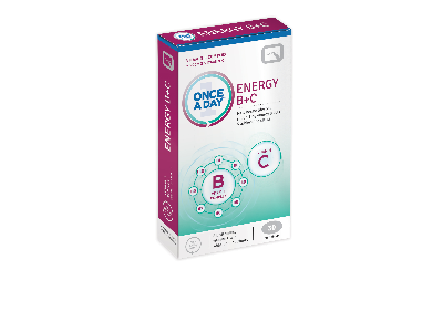 Once A Day Energy B Plus C Tablets, 30 Pieces