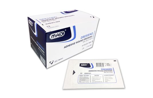 MAX WOUND ADHESIVE DRESSING 6*10CM 50S