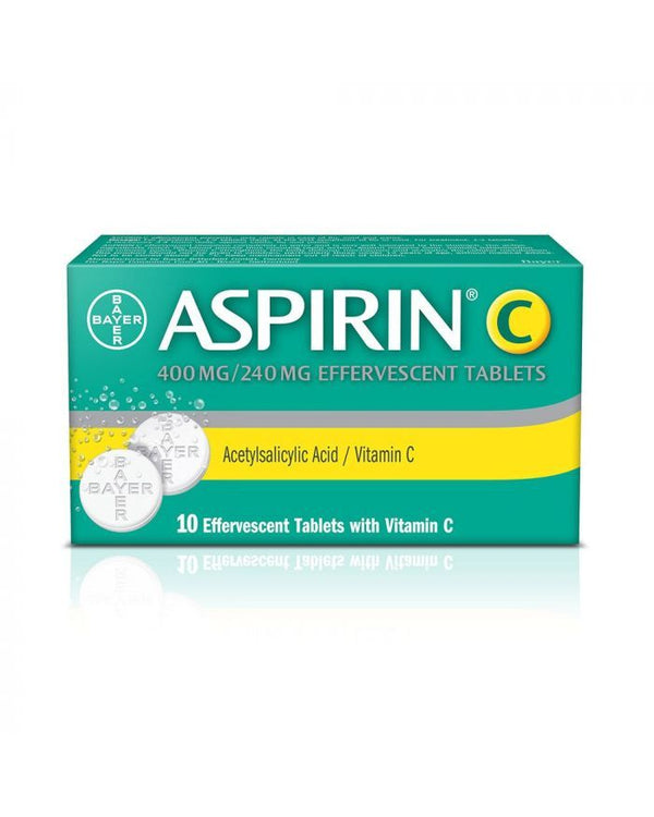 Bayer Aspirin Vitamin C 10'S