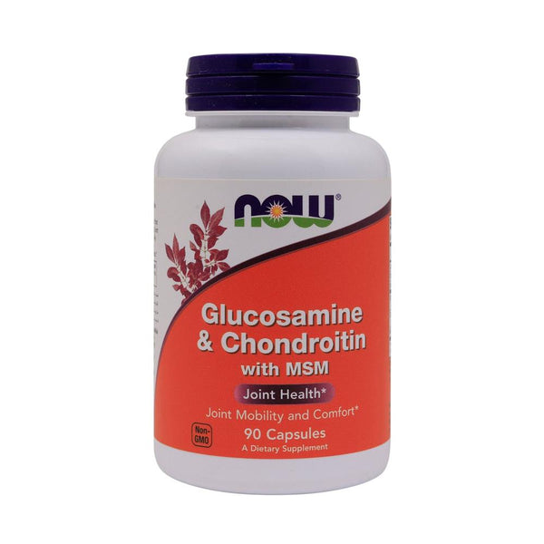 Now Glucosamine And Chondroitin With Msm Capsules 90 Pieces