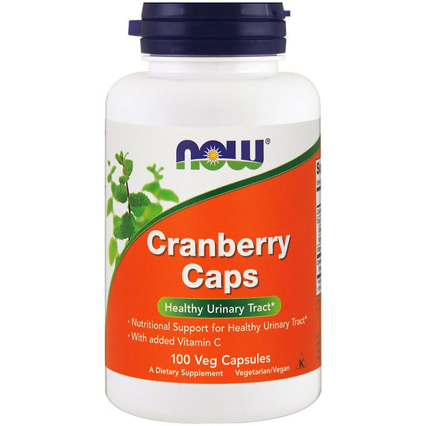 Now Cranberry Caps Healthy Urinary Tract Dietary Supplement Vegetable 100 Capsules - Vegan