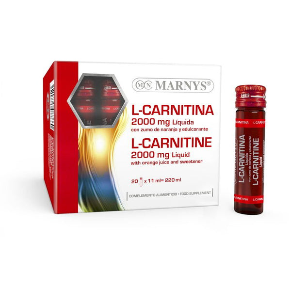 Marnys L-Carnitine 2.000 Mg With Orange Juice And Sweetener