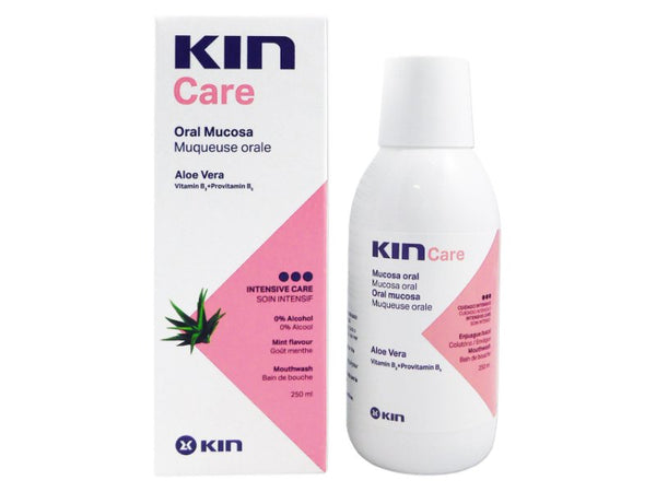 Kin Care Mouthwash Mint Flavor with Aloe Vera - alcohol free 250 ml