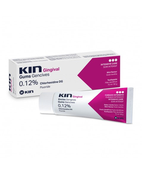 Kin Gingival Toothpaste with 0.12% Chlorhexidine DG