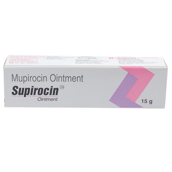 Supirocin Mupirocin Ointment, 15g