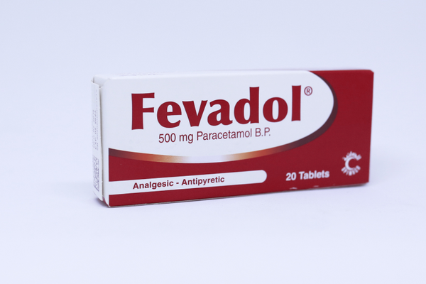 Fevadol 500mg Tabs 20s