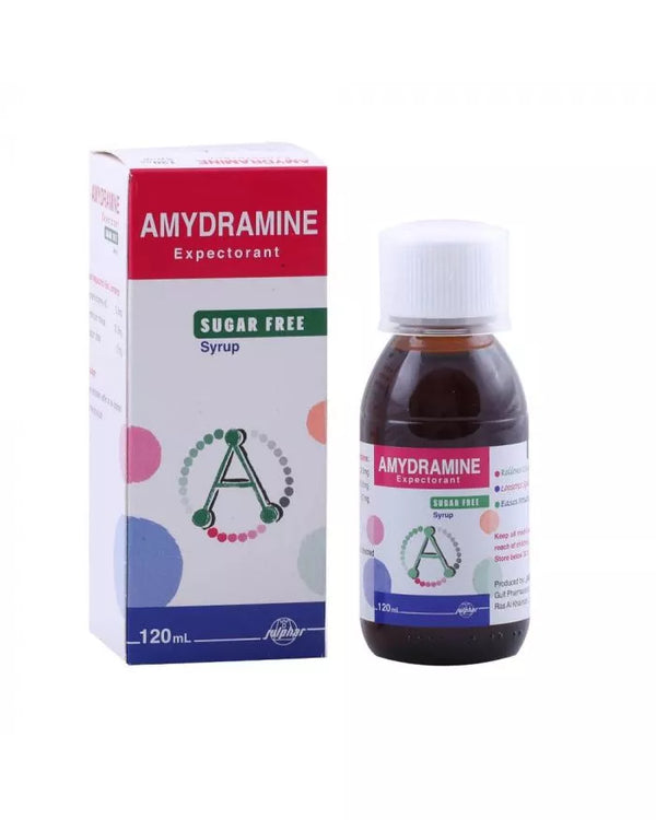 Amydramine Suger Free Expectorant 120ml