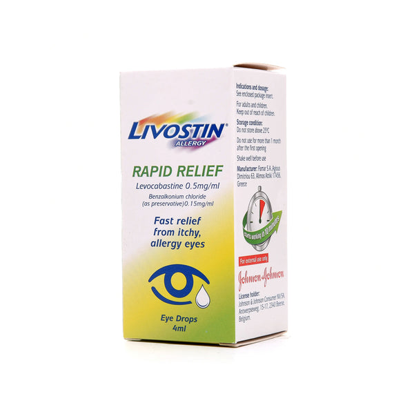 LIVOSTIN E/D 0.5MG 4ML