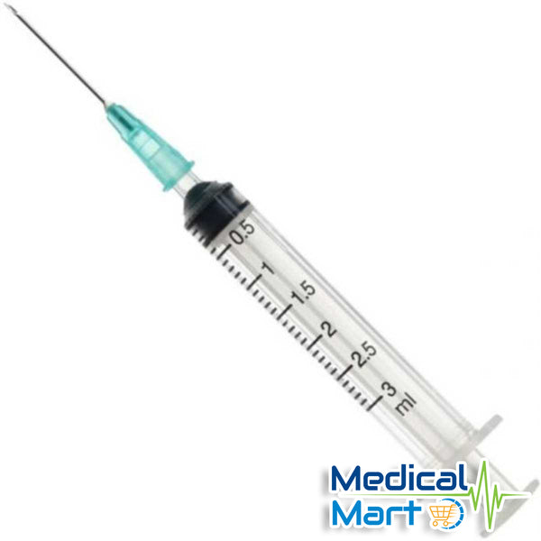 MAX DISP SYRINGE 3ML 100 needle