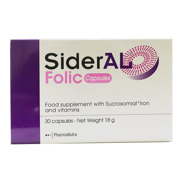 Sideral Folic Food Supplement Capsules 30 Pieces