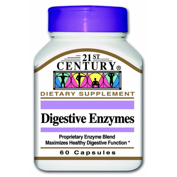 21st Century Digestive Enzymes Cap 60s