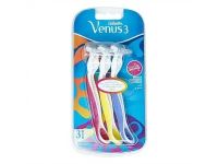 Gillette Disposable Razor Venus 3 Plus Pink 3 Razors