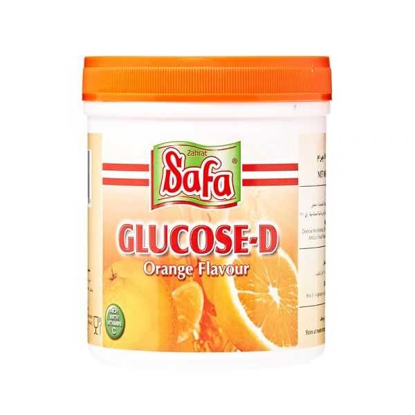 Safa Glucose Powder 450gm - Orange
