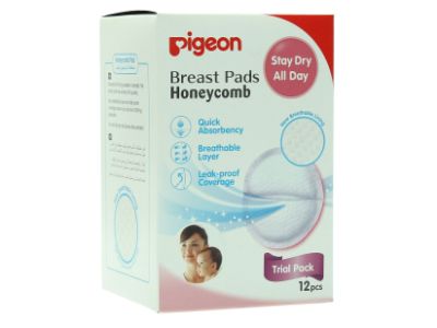 Pigeon Breast Pads Honeycomb 12 pcs