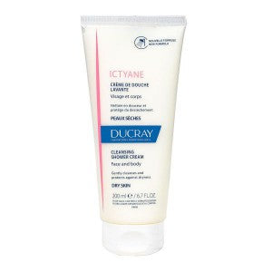 Ducray Ictyane Visage Et Corps Peaux Seches Cleansing Shower Cream Face & Body 200Ml