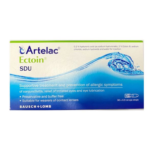 Artelac Ectoin 0.5ml Unit Dose Eye Drops 30s