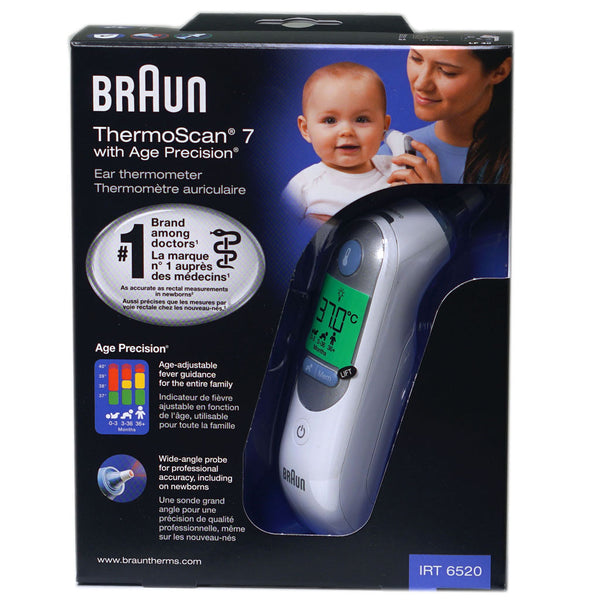 Braun Thermoscan 7 IRT 6520 Ear Thermometer