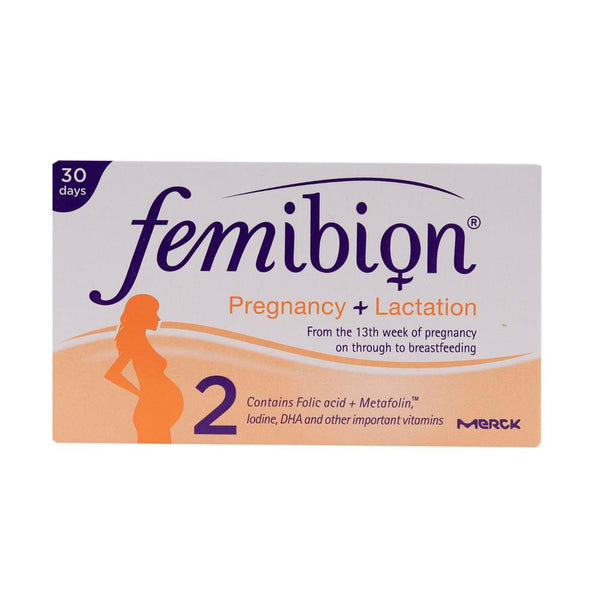 Femibion 2 Tablets 30 Pieces + Capsules 30 Pieces