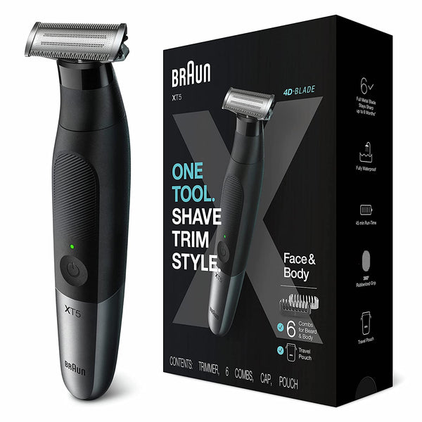 Braun Trimmer All In One Wet & Dry Black XT5200, 1 Piece