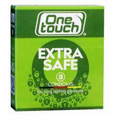 Perfect Touch Extra Safe Condoms for Long Lasting Pleasure, 3 Pieces