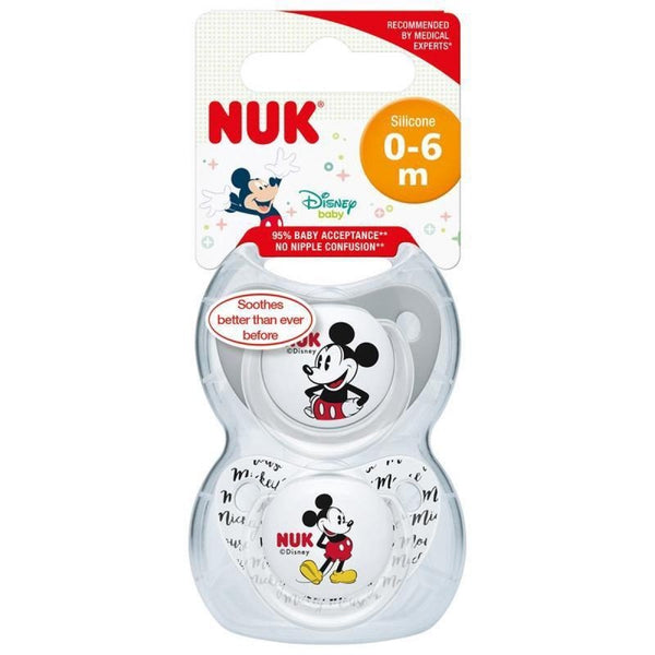 NUK PACIFIER MICKEY 0-6/2