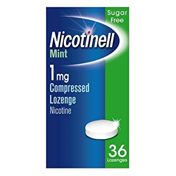 Nicotinell 1mg Nicotin Lozenges Mint Flavor - sugar free 36 tablets