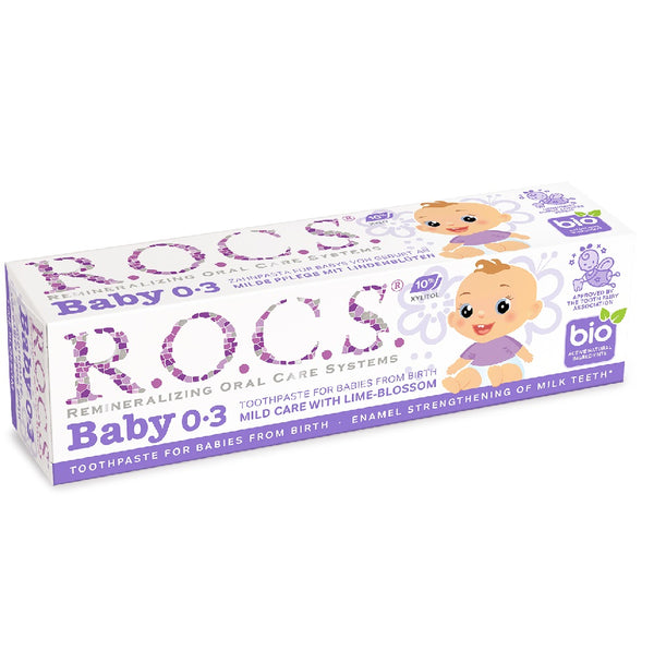 Rocs Baby 0.3 Toothpaste Lime Blossom 35Ml