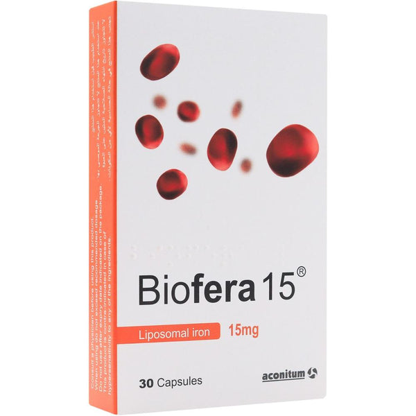 Biofera 15mg Folate Capsules 30's