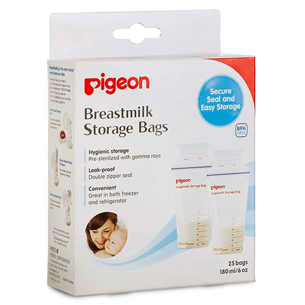 Pigeon breastmilk storage bags 25bags