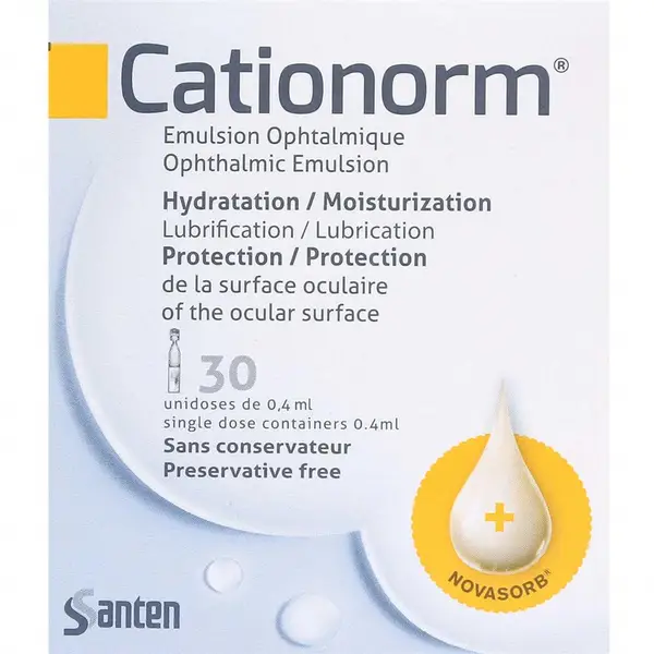 Santen Cationorm Eye Drop, 4ml