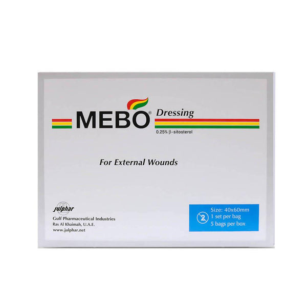 MEBO WOUND DRESS 40X60MM PADS 5S